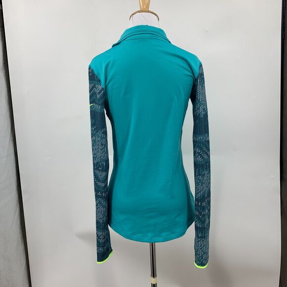 Nike Pro Hyperwarm Nordic Sweatshirt Women M Medium Half Zip Pullover Dri Fit - Picture 6 of 12
